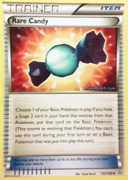 Rare Candy 135/160 Trainer - XY Primal Clash Single Card - Image 1