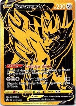 Zamazenta V Promo SWSH: Sword & Shield Promo Cards SWSH077 NM - Image 1