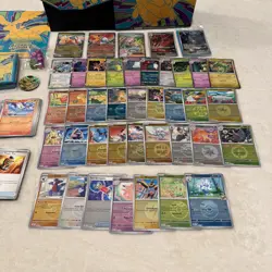 Pokemon Ascended Heroes Opened ETB 115+ Bulk Cards! Holo Rare+Reverse Holo+IR+UR - Image 2