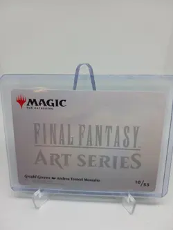 Gysahl Greens Art Card (Gold-Stamped Signature) Art Series: Final Fantasy... - Image 2