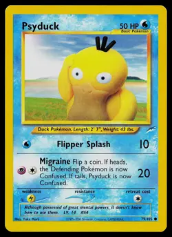 Pokemon Card - Psyduck Neo Destiny 79/105 Common - Image 1