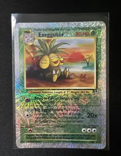 Pokemon TCG Exeggutor 23/110 Legendary Collection 2002 Reverse Holo Rare Card - Image 1