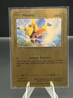Pokemon🔥PIKACHU 247/XY-P - GOLD FOIL Art Card- Pikachu Libre 14/30 - Image 1