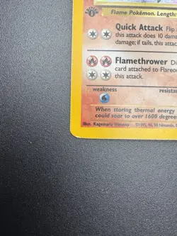 1st Edition Holo Flareon Card - Ungraded LP- Jungle 3/64 - Wizards WOTC 1999 - Image 3