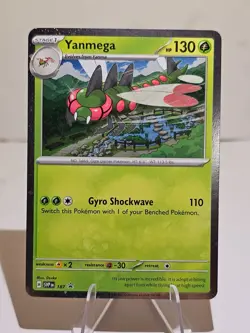 Yanmega - 187 (Cosmos Holo) 187 Sv: Scarlet & Violet Promo Cards Holo [gls0219] - Image 1