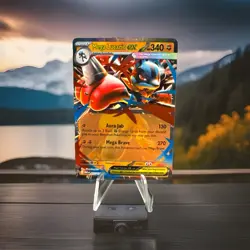 Pokemon Mega Lucario EX Mega Evolution Excellent #077/132 Card NM/M - Image 1