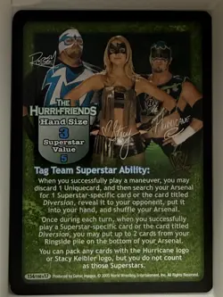 Stacy Keibler & The Hurri-Friends WWF WWE Raw Deal CCG TCG 10 Superstar Cards NM - Image 2