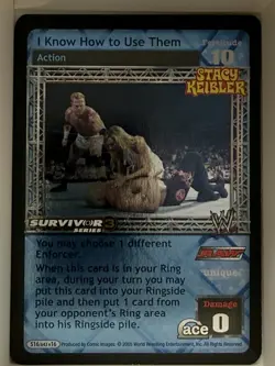 Stacy Keibler & The Hurri-Friends WWF WWE Raw Deal CCG TCG 10 Superstar Cards NM - Image 4