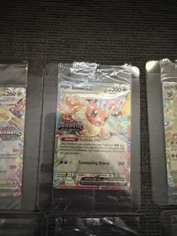 Prismatic Evolutions Surprise Box Stamped EX Promo Cards 9/9 Complete Set Sealed - Image 3