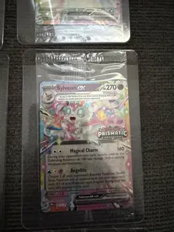 Prismatic Evolutions Surprise Box Stamped EX Promo Cards 9/9 Complete Set Sealed - Image 5