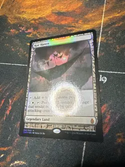 MTG English Kor Haven NM Foil Zendikar Expeditions - Image 2