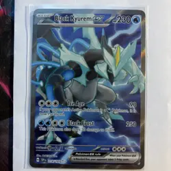 Black Kyurem EX 218/191 Surging Sparks Full Art Ultra Rare Pokemon TCG Card - NM - Image 2