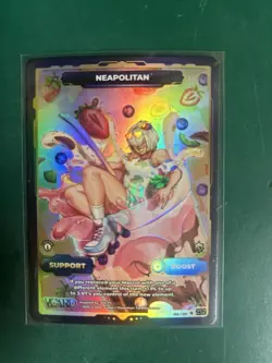 VCARD Gamer Supps Neapolitan Full Art Foil Card 286/271 - VCARD Divine Chaos - Image 1