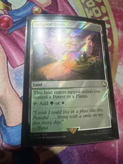 Sunpetal Grove (Surge Foil) #432 Final Fantasy FIC Magic MTG LP - Image 1