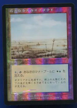 Skycloud Expanse Foil Japanese Odyssey SP/LP MTG magic #5147 - Image 1