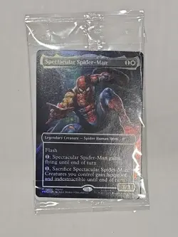 Spectacular Spider-Man (Borderless) Media Promos Foil Sealed - Image 1