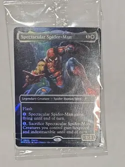 Spectacular Spider-Man (Borderless) Media Promos Foil Sealed - Image 2