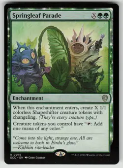 MTG- Springleaf Parade R Normal ECC/19 NM - Image 1