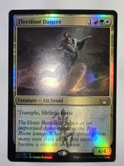 MTG Fleetfoot Dancer Streets of New Capenna 188/281 Foil Rare - Image 2
