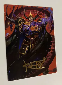MTG Final Fantasy Art Series Golbez Crystal Collector Gold Stamp 45/53 Magic - Image 2