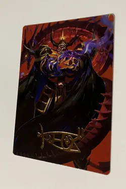 MTG Final Fantasy Art Series Golbez Crystal Collector Gold Stamp 45/53 Magic - Image 3