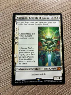 Summon: Knights of Round 0036 MTG - FINAL FANTASY - Regular, Mythic - NM - Image 1