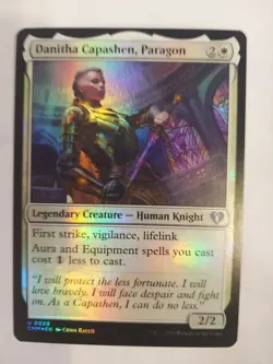 Danitha Capashen, Paragon Commander Masters Foil - Image 1