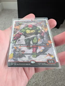 Raphael, The Nightwatcher Fracture Foil 297 Mythic Rare TMNT MTG Showcase - Image 3