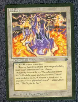 URBORG uncommon 1994 LEGENDS Magic the Gathering Unplayed Near MInt - Image 1