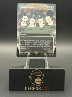 Moogles' Valor 0326 (Borderless) Final Fantasy Regular non foil MTG - Image 1