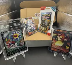 Pokemon PokeChip’s Mystery Box - 1 Graded Card, 1 Chase Card, 2 Booster Packs!! - Image 3