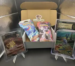 Pokemon PokeChip’s Mystery Box - 1 Graded Card, 1 Chase Card, 2 Booster Packs!! - Image 4