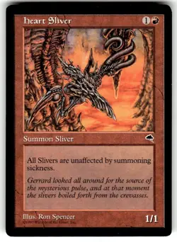 Heart Sliver Tempest Regular MTG - Image 1