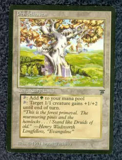PENDELHAVEN uncommon 1994 LEGENDS Magic the Gathering Unplayed Near MInt - Image 1