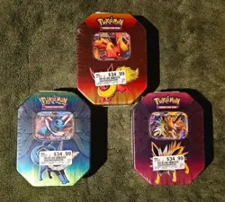 Pokemon TCG: Eevee Evolutions Tin set (Very Rare) - Image 1