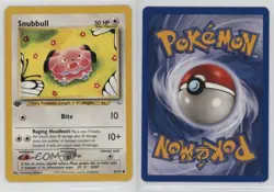Snubbull 1st Ed. Pokemon Neo Revelation #55 2001 - Image 3