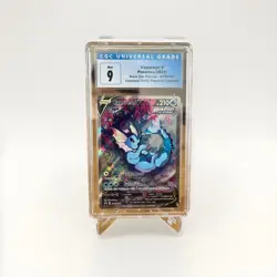 Pokemon Vaporeon v SWSH181 Sword & Shield Promo Card Alternative Art CGC 9 MINT - Image 1