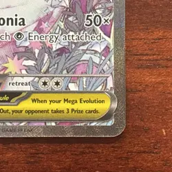 Mega Gardevoir EX Full Art Holo 178/132 Me01 Mega Evolution Rare Pokemon Card - Image 4