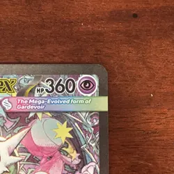 Mega Gardevoir EX Full Art Holo 178/132 Me01 Mega Evolution Rare Pokemon Card - Image 5