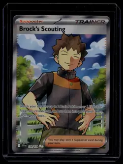 Journey Together - Brock's Scouting 179/159 Pokemon TCG JTG - Image 1