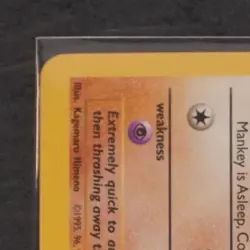 1999 POKEMON JUNGLE #55/64 MANKEY - Image 3