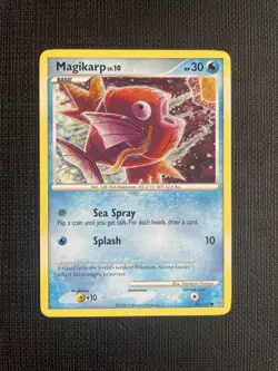 Pokemon card Magikarp 65/100 Common Water Diamond & Pearl Stormfront - NM - Image 1