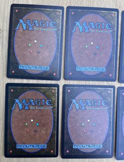 Magic The Gathering Beta Basic Land Forest Variant A B C 2 Sets 6 Total Cards - Image 5