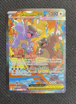 Pokemon 2025 Mega Evolution Mega Kangaskhan EX #182/132 SIR NM - Image 1