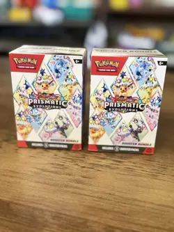 Pokemon Prismatic Evolutions Booster Bundle Brand New Factory Sealed Lot of 2 - Image 1