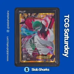 2016 POKEMON XY STEAM SIEGE #116/114 GARDEVOIR EX FULL ART SECRET RARE - Image 1