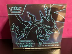 POKEMON CENTER EXCLUSIVE Mega Evolution Phantasmal Flames ETB Elite Trainer Box - Image 1