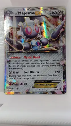 Magearna EX XY175 XY Promo Holo 2016 160 HP Soul Blaster Basic Pokemon TCG - Image 1