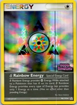 Pokemon TCG Dragon Frontiers Delta Rainbow Energy Uncommon 88/101 NM - Image 1