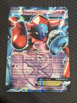 Deoxys EX Pokemon Black & White Black Star Promo BW82 - Image 1